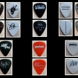 JOE SATRIANI - G3 1996 / JOE SATRIANI - Crystal Planet 1998 / JOE SATRIANI - 2004 / JOE SATRIANI promo 1998 / JOE SATRIANI - promo 2004 / JUDAS PRIEST - Glen Tipton 2004 / JUDAS PRIEST - K.K. Downing 1988 Ram it Down tour / JUDAS PRIEST - Ian Hill 1988 Ra